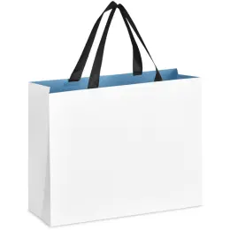 Altitude Galleria Midi Paper Gift Bag New Blue